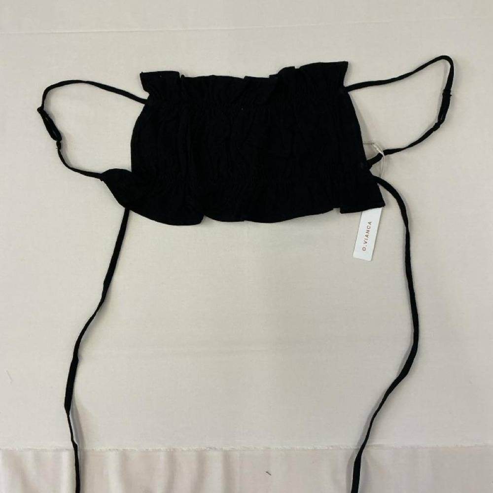 Brand new with tags O.Vianca ruched‎ crop top